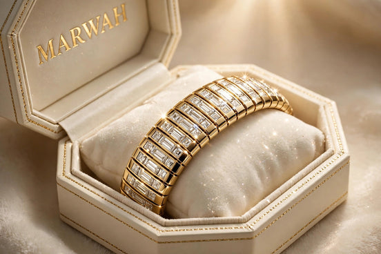 Baguette Diamond Line Bracelet