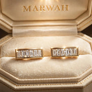 Baguette Diamond Studs