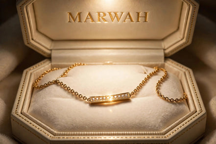 Diamond Bar Chain Necklace