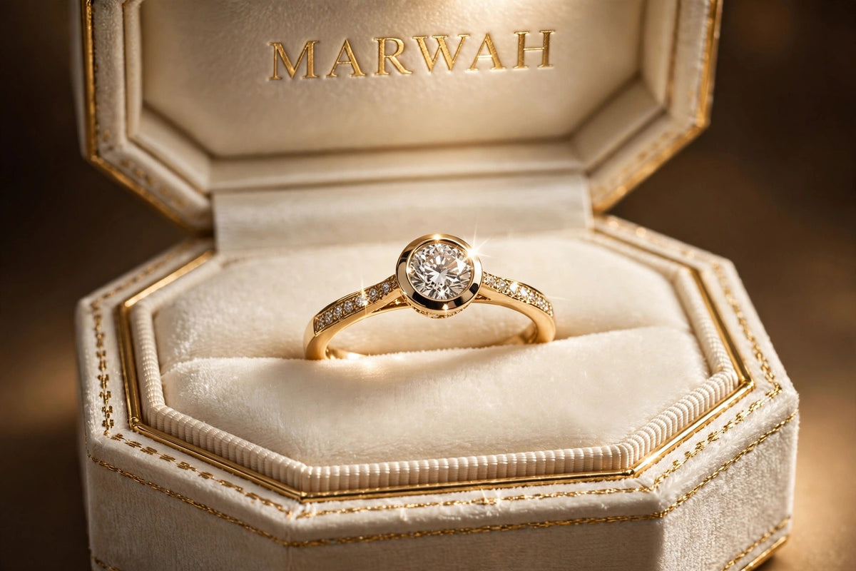 Low-Profile Bezel Solitaire