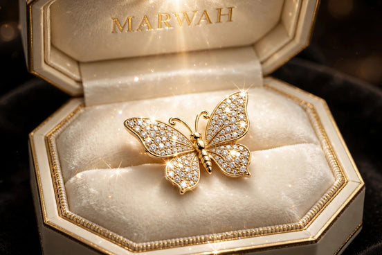 Butterfly Diamond Charm