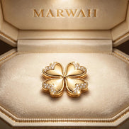 Four-Leaf Clover Charm