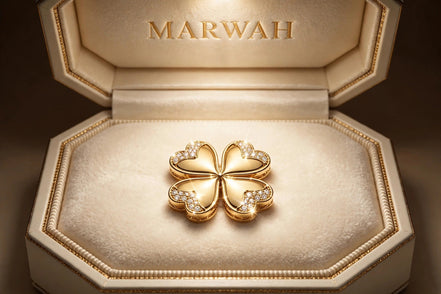 Four-Leaf Clover Charm
