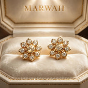 Floral Cluster Studs
