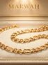 Diamond-Cut Figaro Necklace