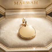 Engravable Disc Charm