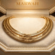 Double Herringbone Necklace