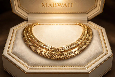 Double Herringbone Necklace