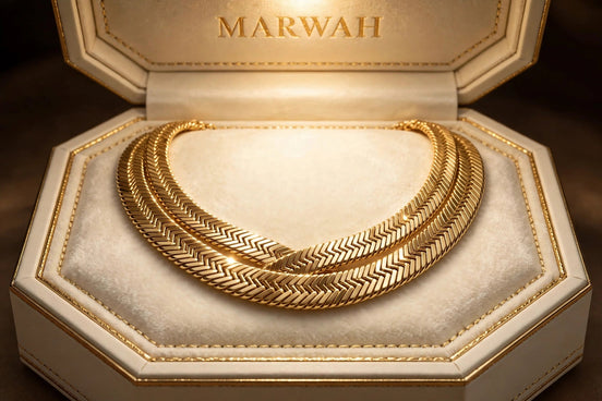 Double Herringbone Necklace