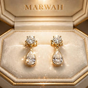 Diamond Drop Studs
