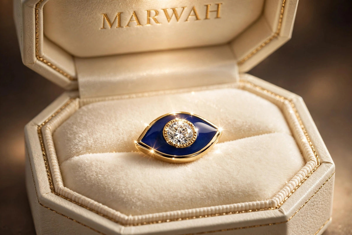 Evil Eye Diamond Charm