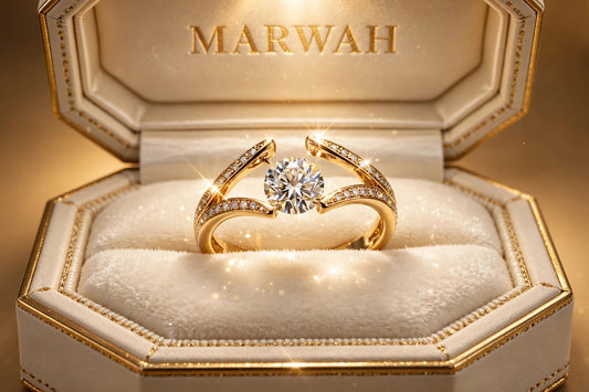 Floating Diamond Ring