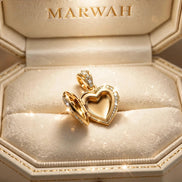 Openable Heart Locket Charm