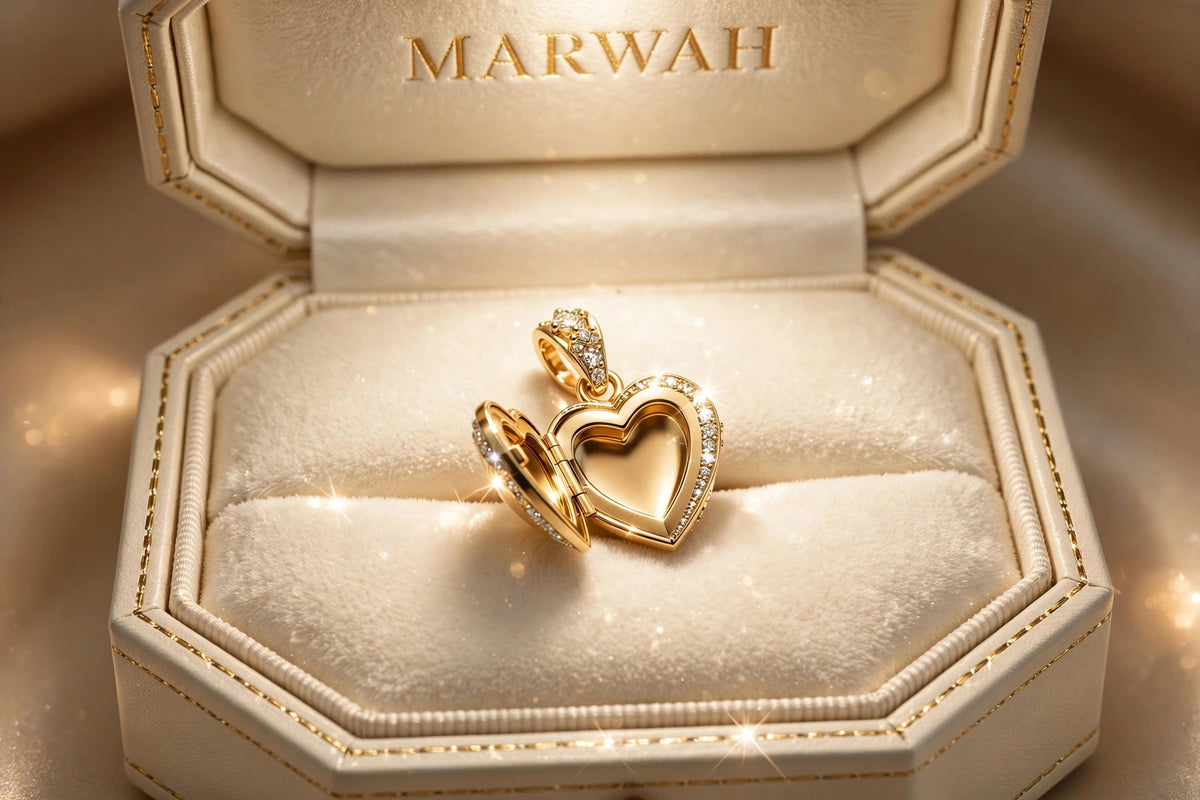 Openable Heart Locket Charm