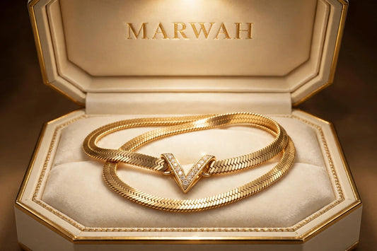 Herringbone Chain Necklace