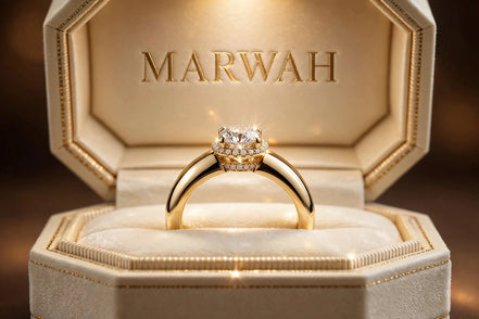 Hidden Halo Chunky Ring