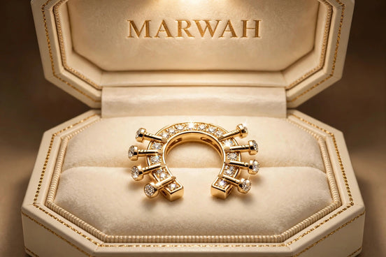 Horseshoe Diamond Charm
