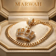Iced Crown Pendant