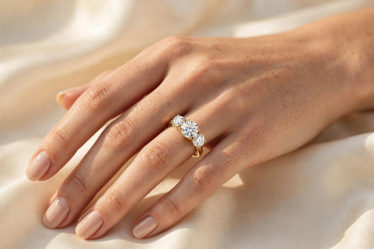 Trilogy Diamond Ring lifestyle