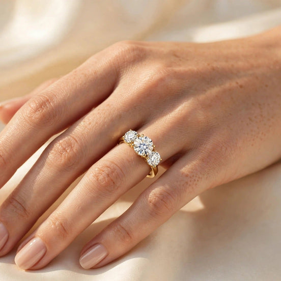 Trilogy Diamond Ring lifestyle