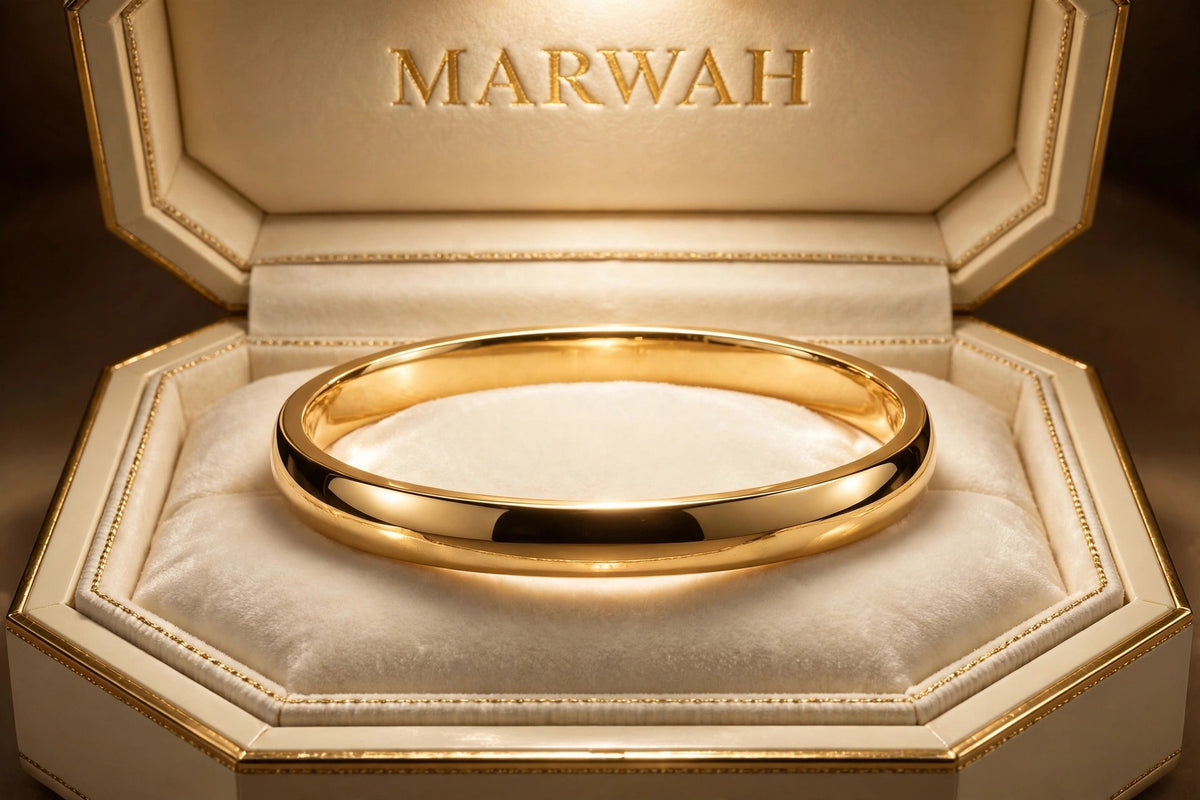 Men's Gold Bangle