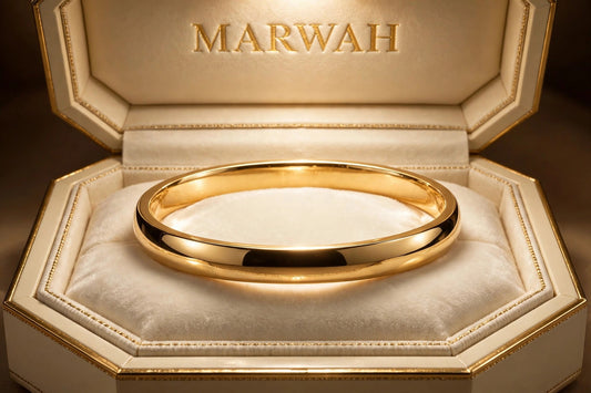 Men's Gold Bangle