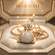Iced Money Bag Pendant