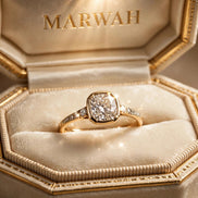 Old-Mine Cushion Ring