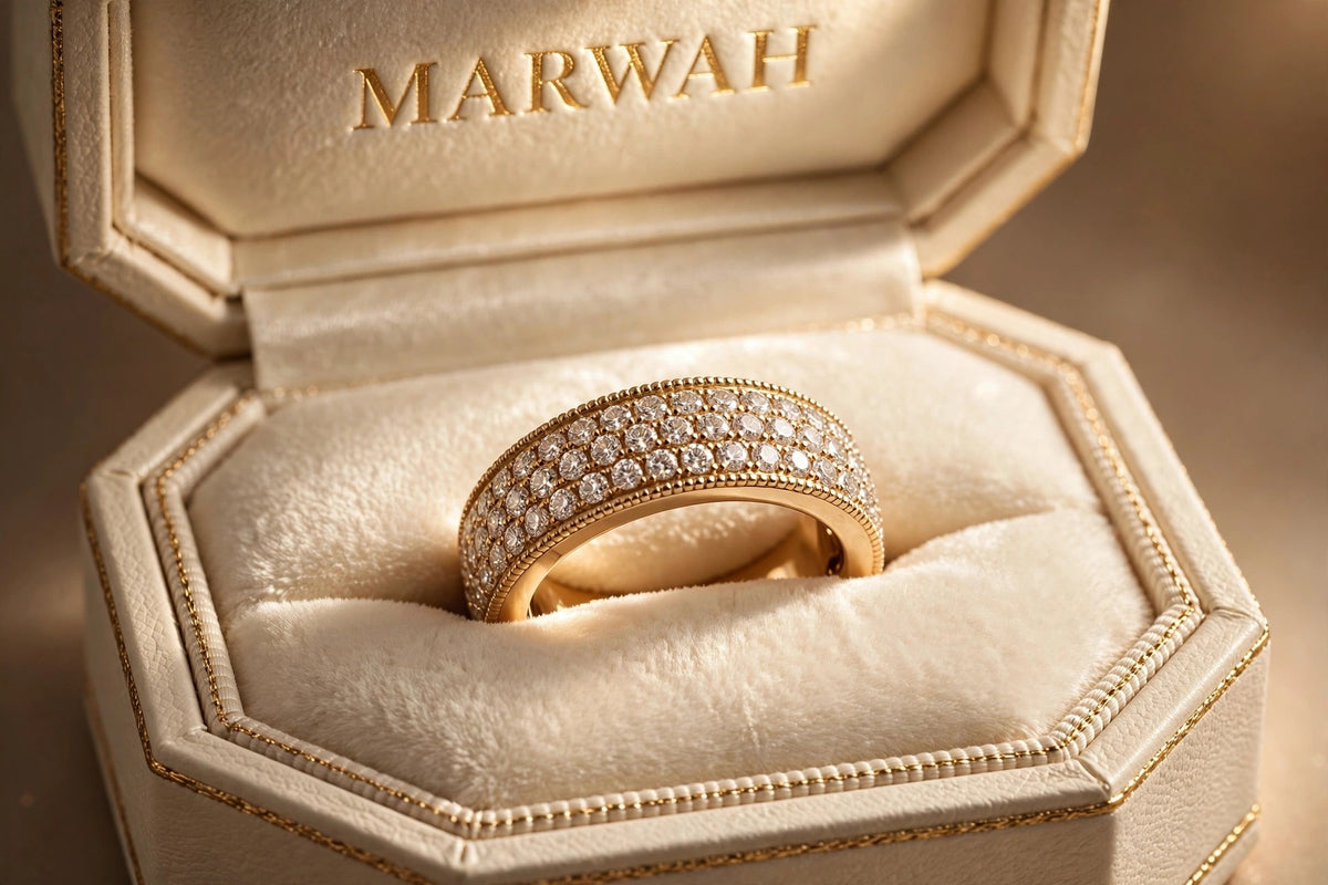 Pavé Diamond Pinky Ring