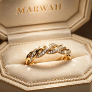 Pavé Twist Band