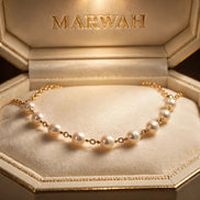 Pearl Strand Chain Necklace