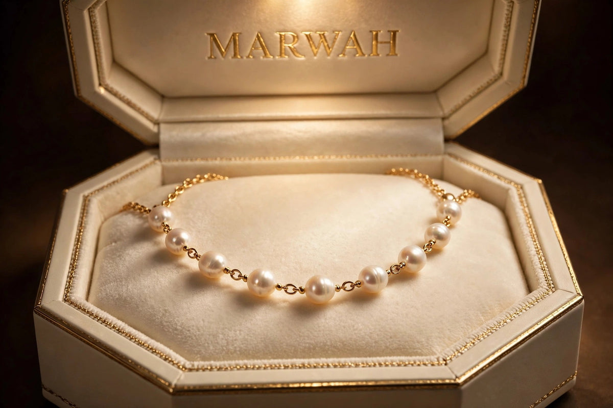 Pearl Strand Chain Necklace