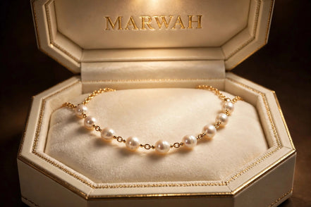 Pearl Strand Chain Necklace