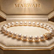 Pearl Strand Diamond Clasp