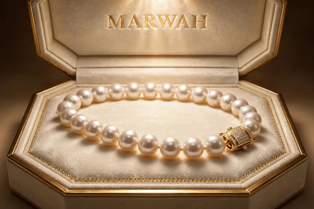 Pearl Strand Diamond Clasp
