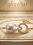 Baroque Pearl Toggle Bracelet