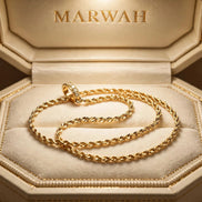 Diamond-Cut Rope Necklace