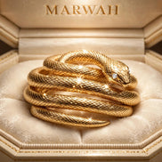 Serpent Diamond Cuff