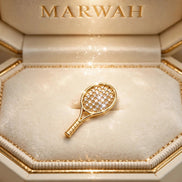 Tennis Racket Charm