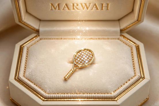 Tennis Racket Charm