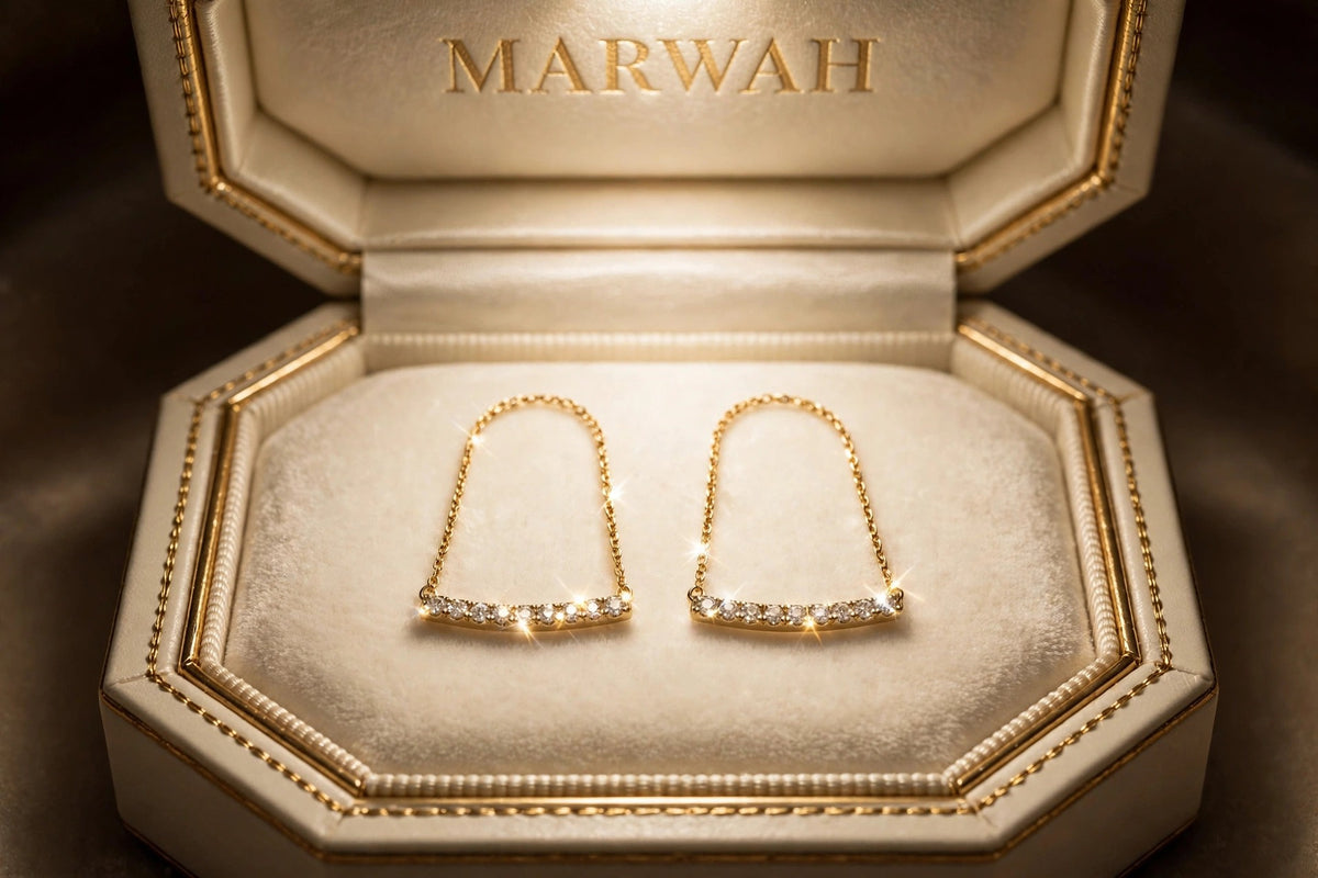Diamond Threader Earrings