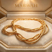 Gold Torsade Necklace