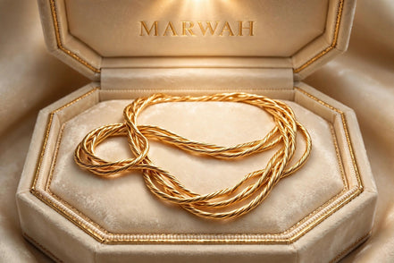 Gold Torsade Necklace