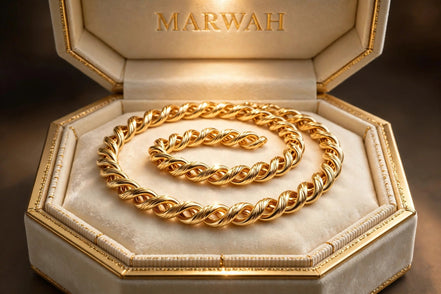 Twisted Curb Chain Necklace