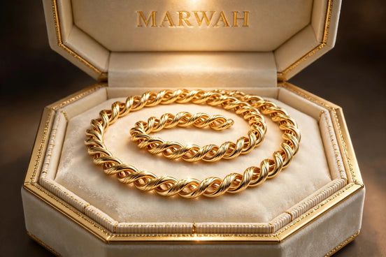 Twisted Curb Chain Necklace