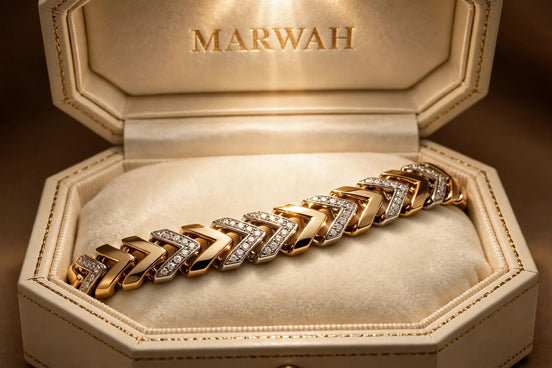 Two-Tone Franco Bracelet
