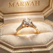 Two-Tone Bezel Solitaire