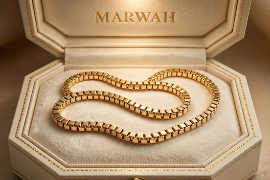 Venetian Box Chain Necklace