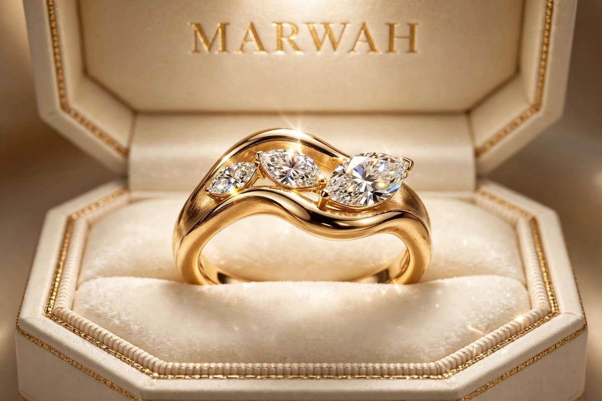 Asymmetric Wave Diamond Band