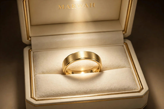 Classic Men's Gold Wedding Band